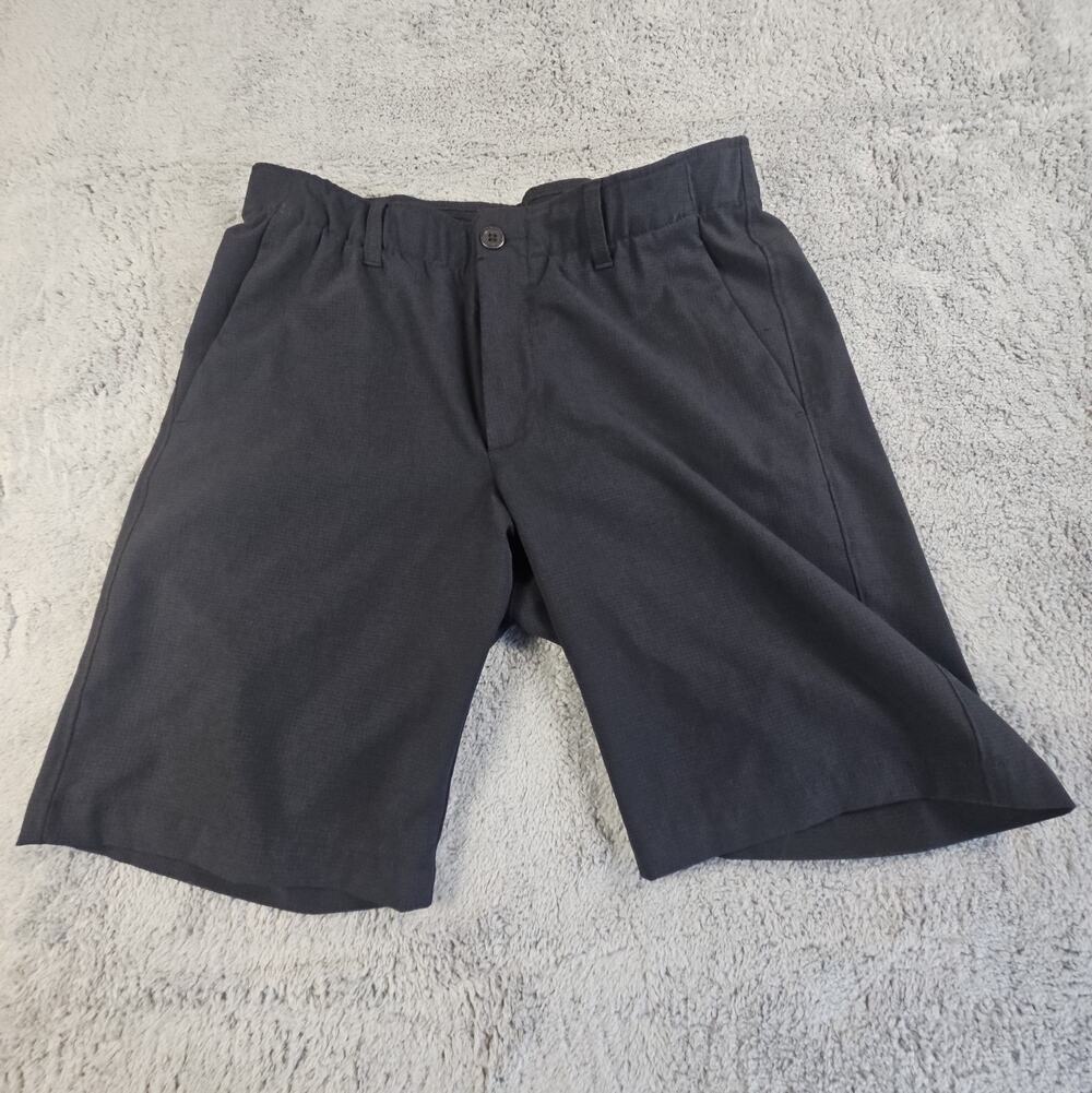 Mens 34 Black Golf Athletic HeatGear Performance Shorts Lightweight by Under Arm